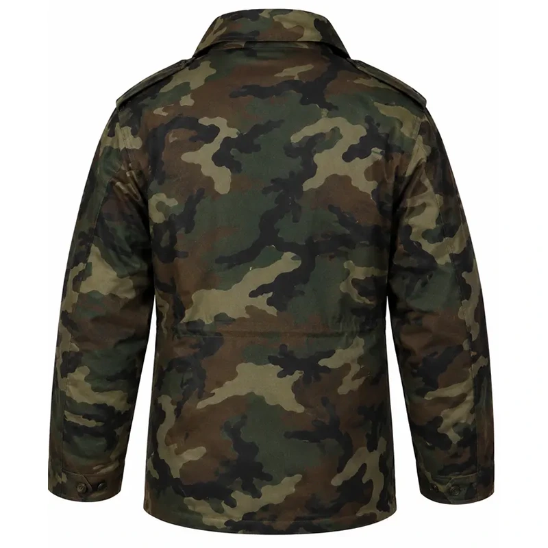 M-65 Military Green Camo Field Jacket - Image 2