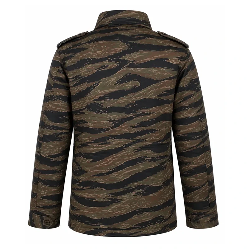 M-65 Tiger Camo Military Field Jacket - Image 2
