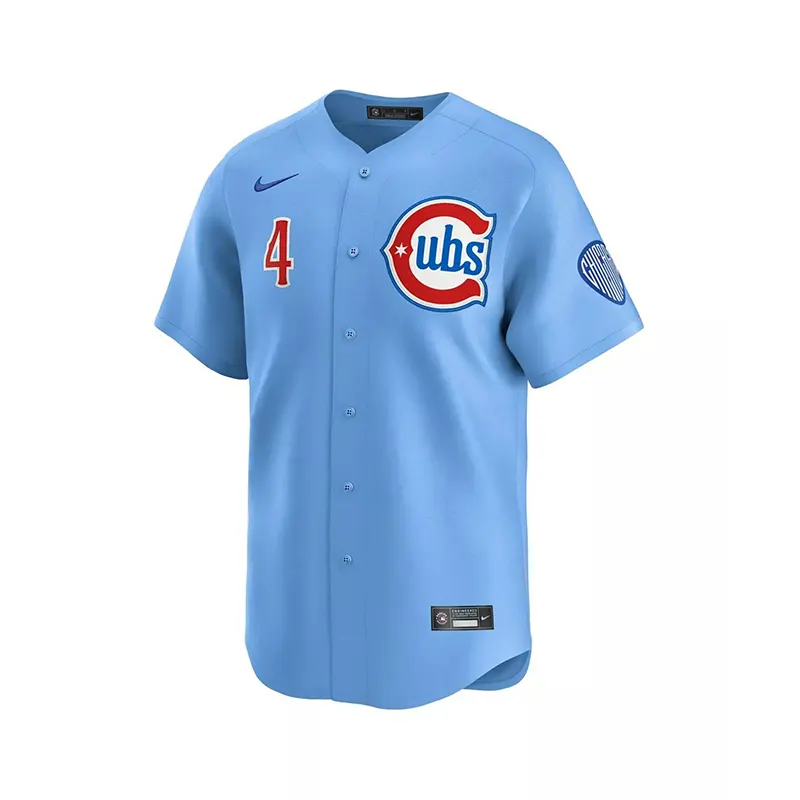 MLB Nike Mens Pete Crow-Armstrong Light Chicago Cubs Alternate Limited Player Jersey - Image 2