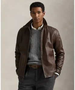 Macys Mens Leather Jacket
