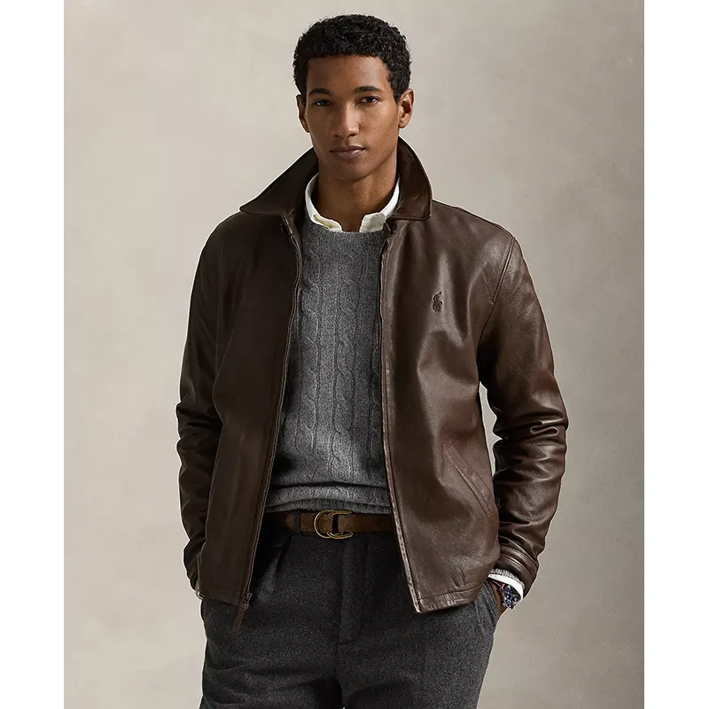 Macys Mens Leather Jacket