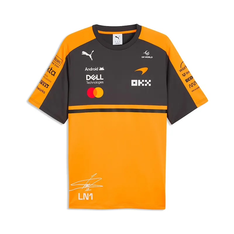 McLaren 2026 Team Lando Norris Driver Set Up T-Shirt - Image 2