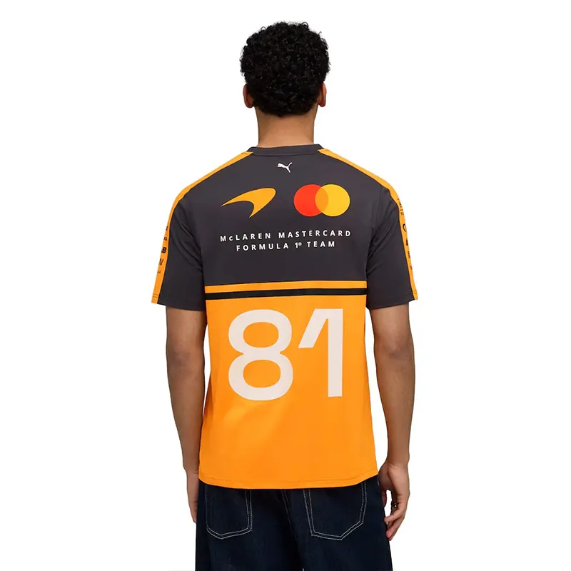McLaren 2026 Team Oscar Piastri Driver Set Up T-Shirt - Image 4