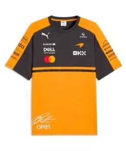 McLaren 2026 Team Oscar Piastri Driver Set Up T-Shirt