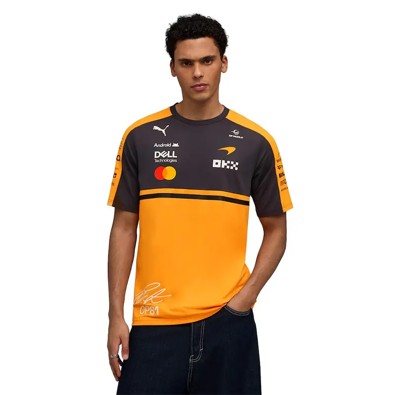 McLaren 2026 Team Oscar Piastri Driver Set Up T-Shirt - Image 3