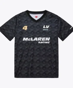 McLaren F1 Team Mitchell & Ness Lando Norris Soccer Jersey T-Shirt