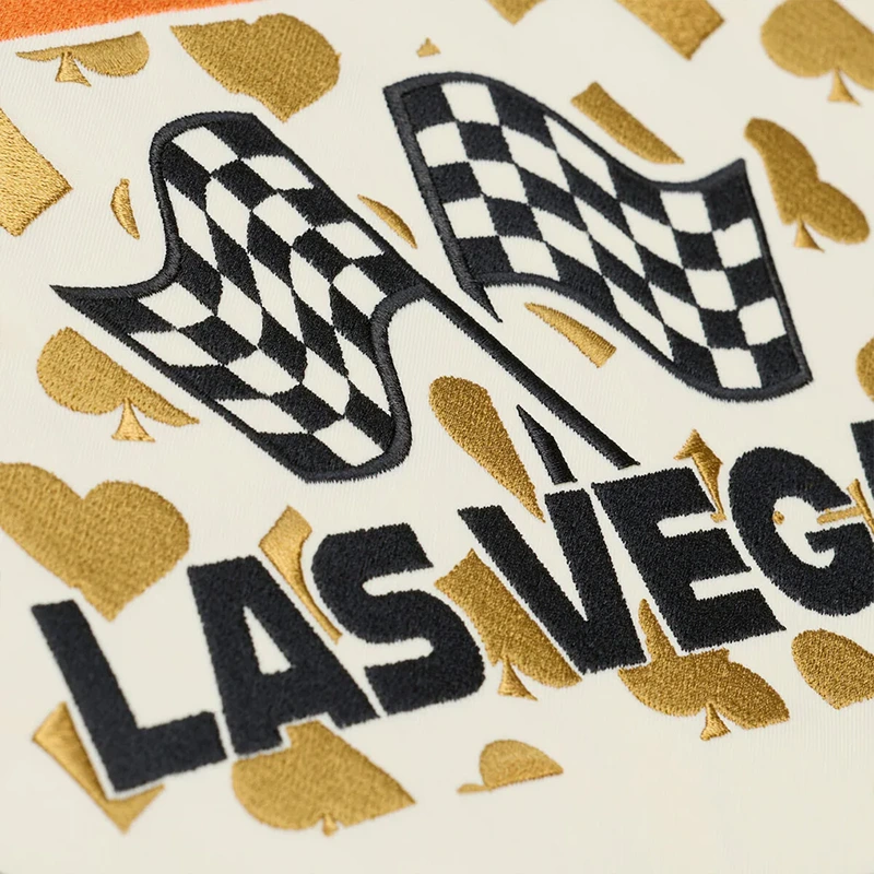 McLaren Mitchell & Ness Las Vegas Mesh Button Front Jersey - Image 7