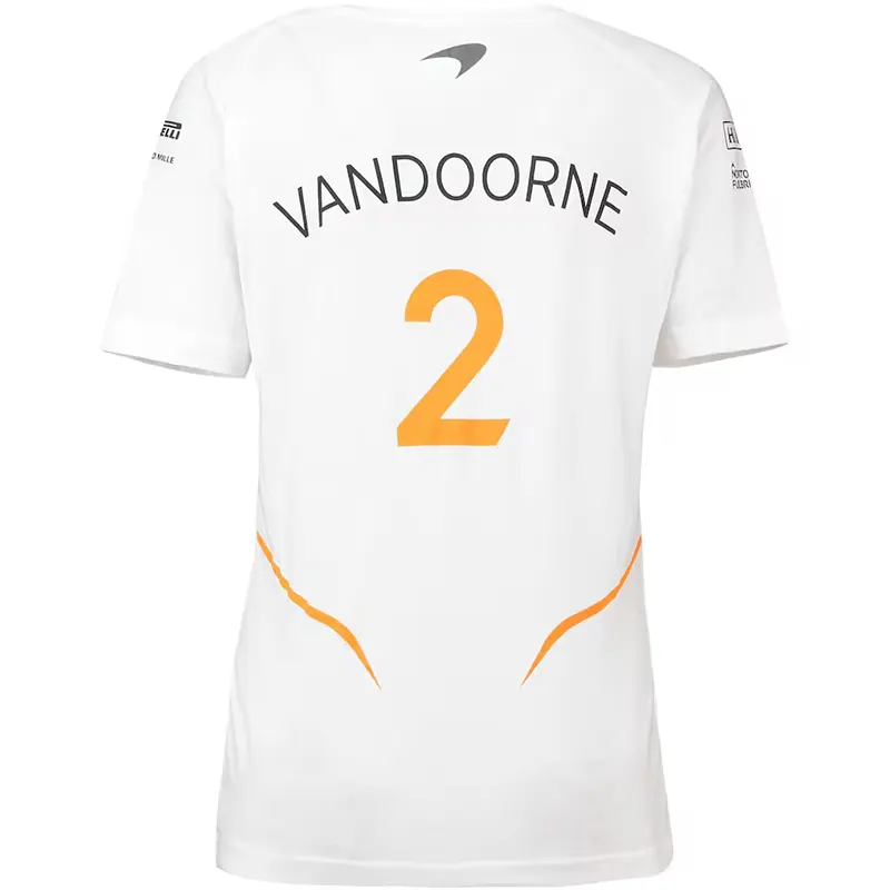 McLaren Official 2018 Stoffel Vandoorne T-Shirt - Image 2