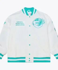 Memphis Grizzlies Mitchell & Ness White Arctic Jacket