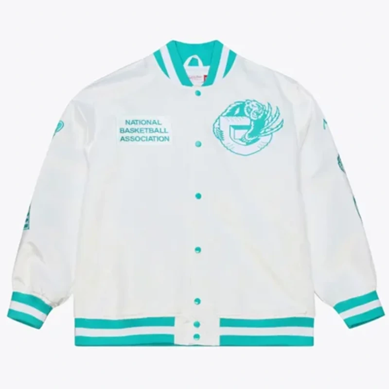 Memphis Grizzlies Mitchell & Ness White Arctic Jacket