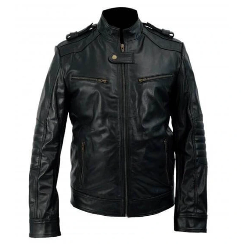 Men Aaron Paul Breaking Bad Premium Leather Jacket