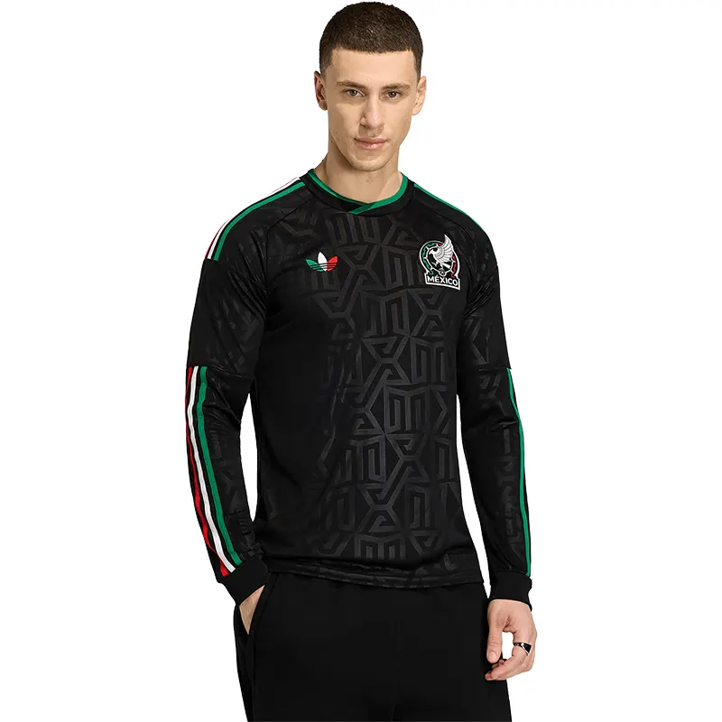 Men's Adidas Mexico Third Long Sleeve Soccer Jersey 2026 - Image 3