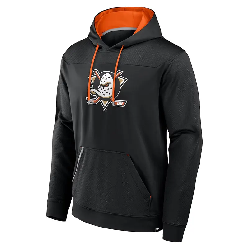 Mens Anaheim Ducks Authentic Hoodie - Image 2