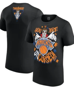 Men's Black Danhausen x New York Knicks Uncursed T-Shirt