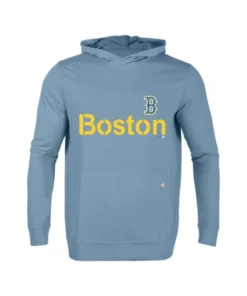 Men’s Boston Red Sox Levelwear Light Blue City Connect Relay Hoodie