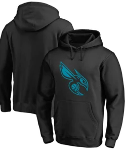 Men’s Charlotte Hornets Black Taylor Pullover Hoodie