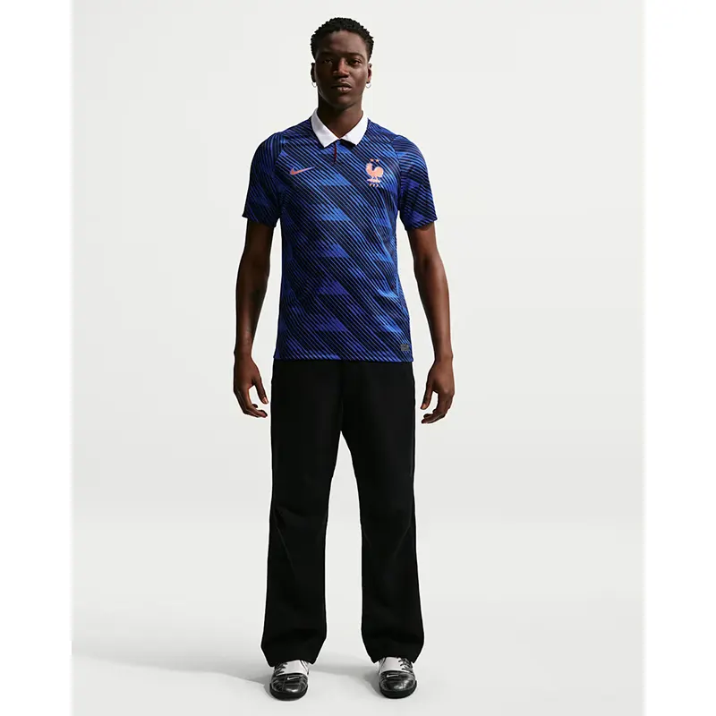 Mens France Nike Football T-Shirt - Image 2