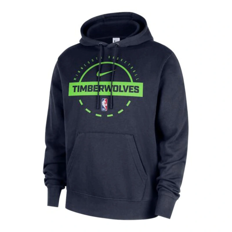 Men’s Minnesota Timberwolves Nike Navy 2025/26 Authentic Practice Hoodie - Image 2