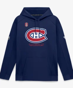 Men’s Montreal Canadiens Fanatics Navy 2026 Stanley Fleece Hoodie