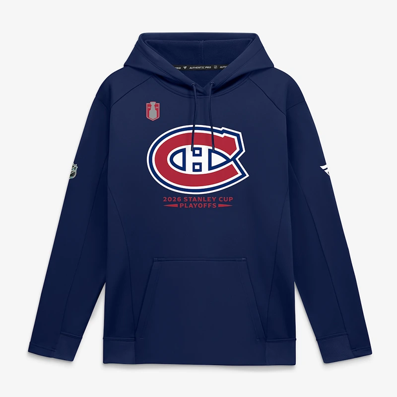 Men’s Montreal Canadiens Fanatics Navy 2026 Stanley Fleece Hoodie