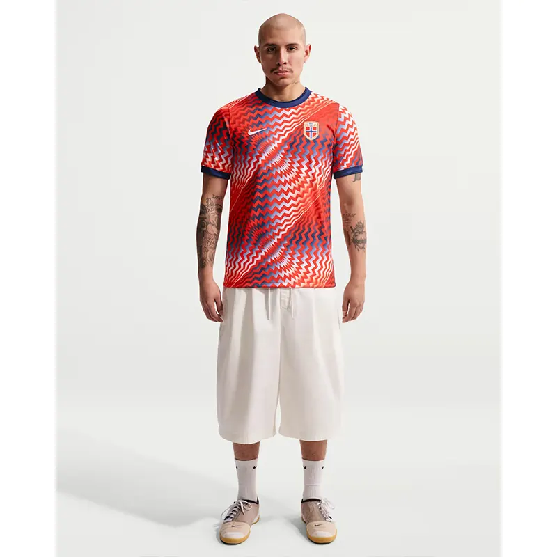 Men's Nike Norway Academy Pro Pre-Match Short-Sleeve Top - Image 4