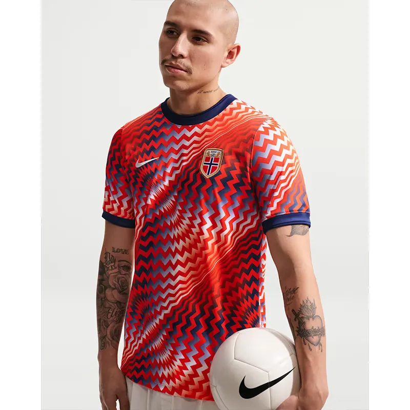 Men's Nike Norway Academy Pro Pre-Match Short-Sleeve Top - Image 3