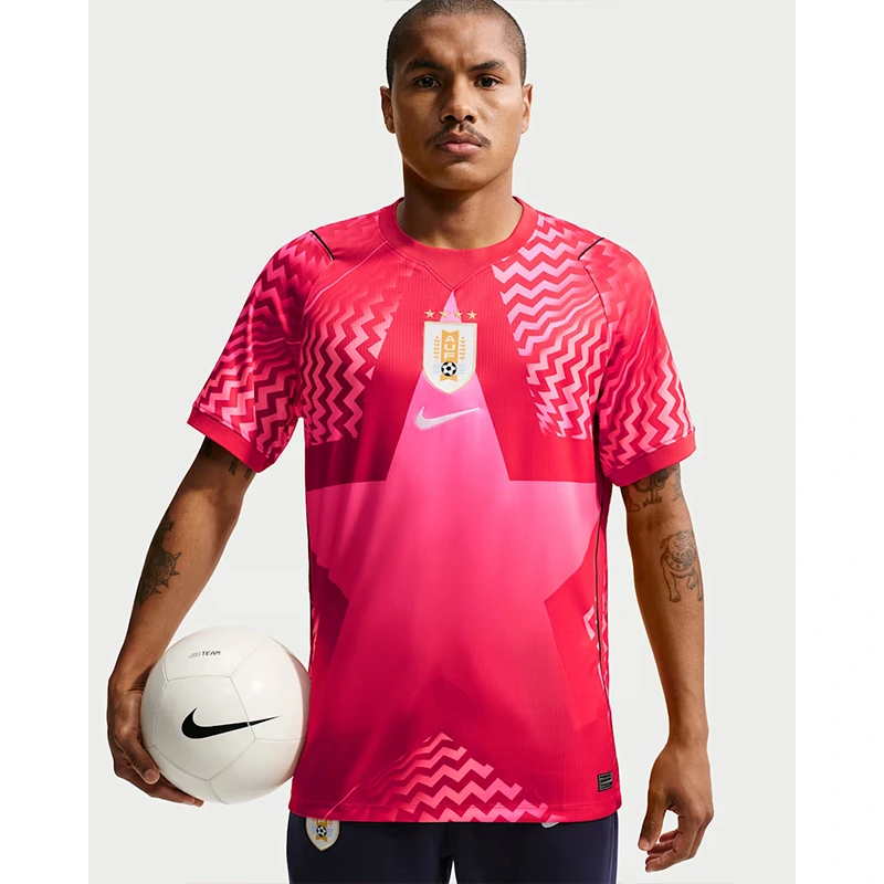 Men's Nike Uruguay 2026 Stadium Goalkeeper Short-Sleeve Jersey