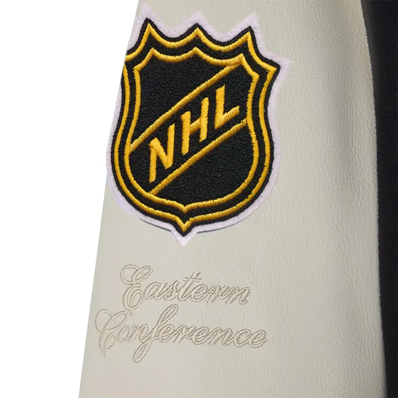 Mens Pittsburgh Penguins x OVO Varsity Jacket - Image 4