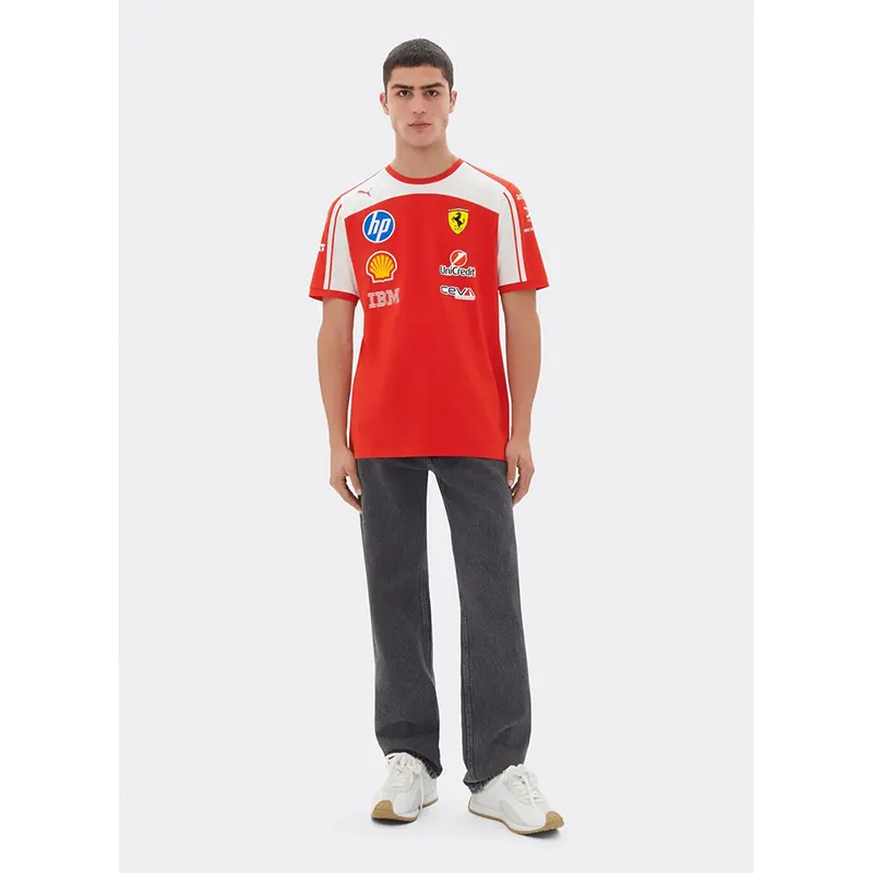 Mens Puma 2026 T-shirt for Scuderia Ferrari HP - Image 2