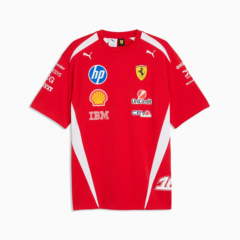 Mens Puma Scuderia Ferrari HP Replica Cotton T-Shirt