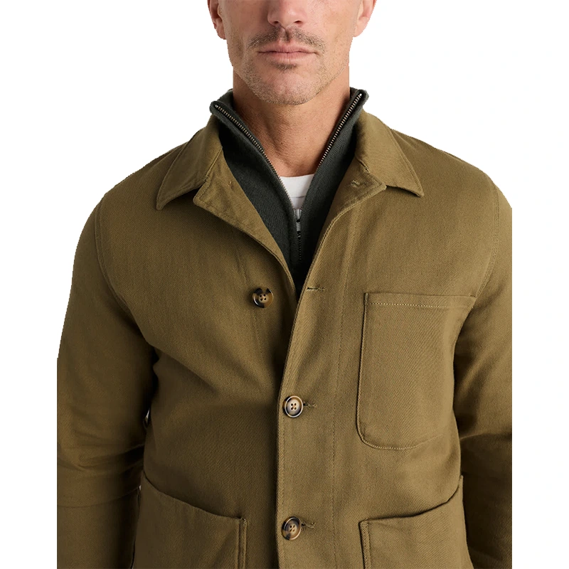 Men's Quince Organic Comfort Stretch Chore Jacket - Image 2