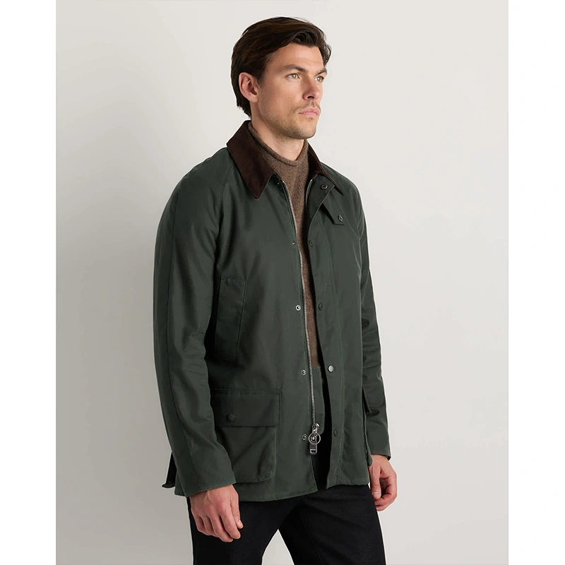 Men's Quince Organic Waxed Cotton Barn Jacket - Image 4