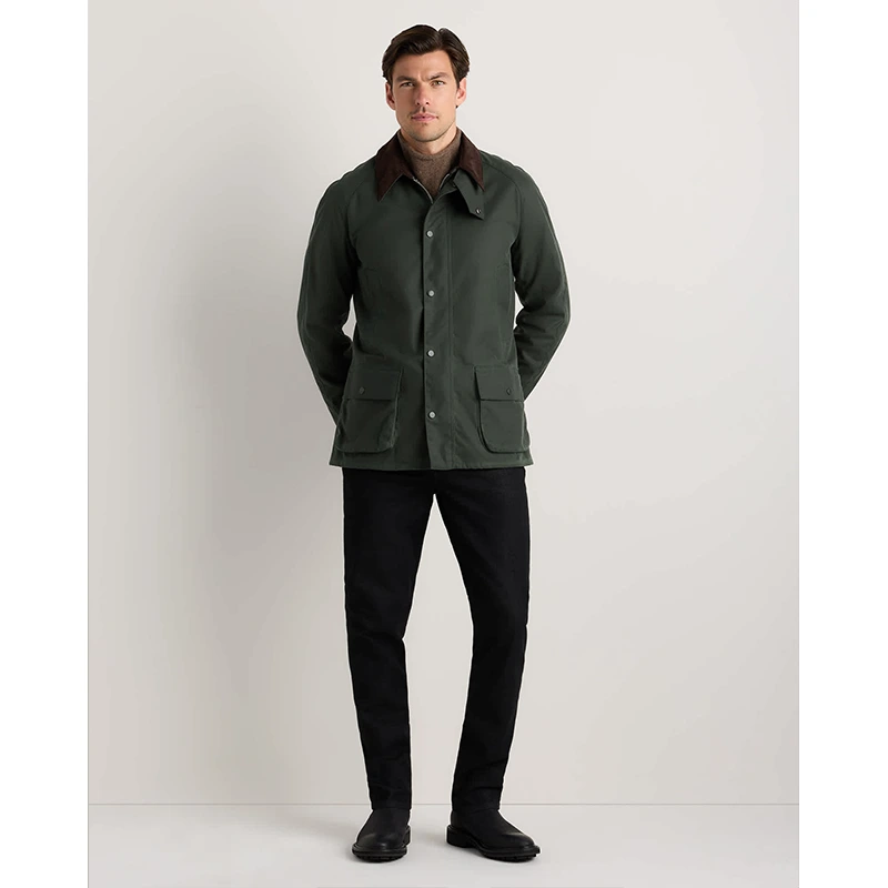 Men's Quince Organic Waxed Cotton Barn Jacket - Image 6