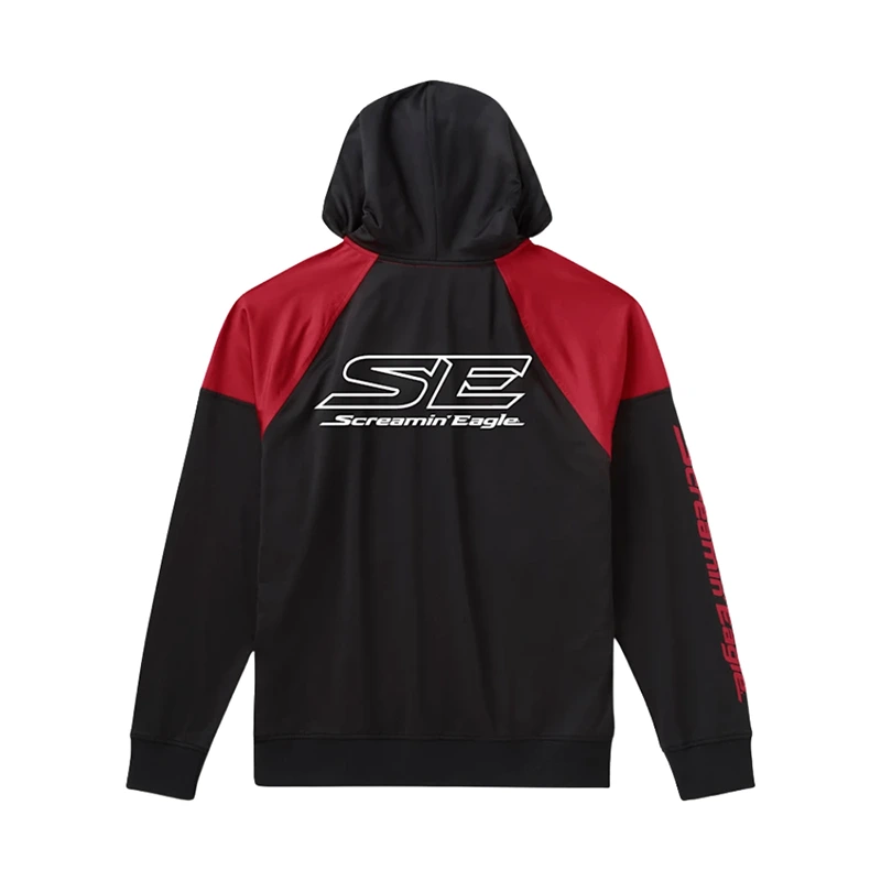 Men’s Screamin’ Eagle Color Blocked Hoodie - Image 2