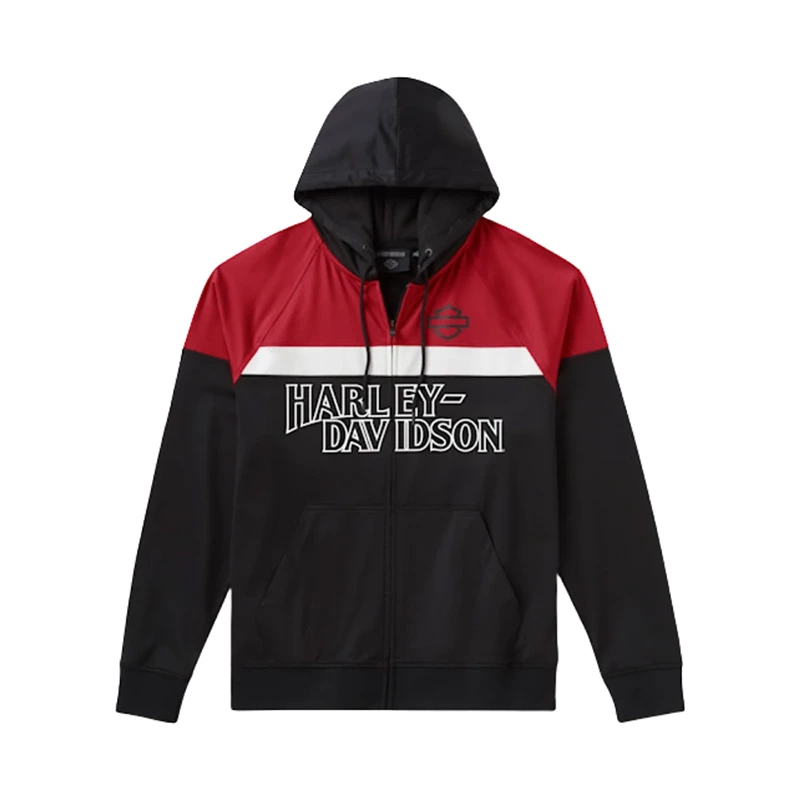 Men’s Screamin’ Eagle Color Blocked Hoodie