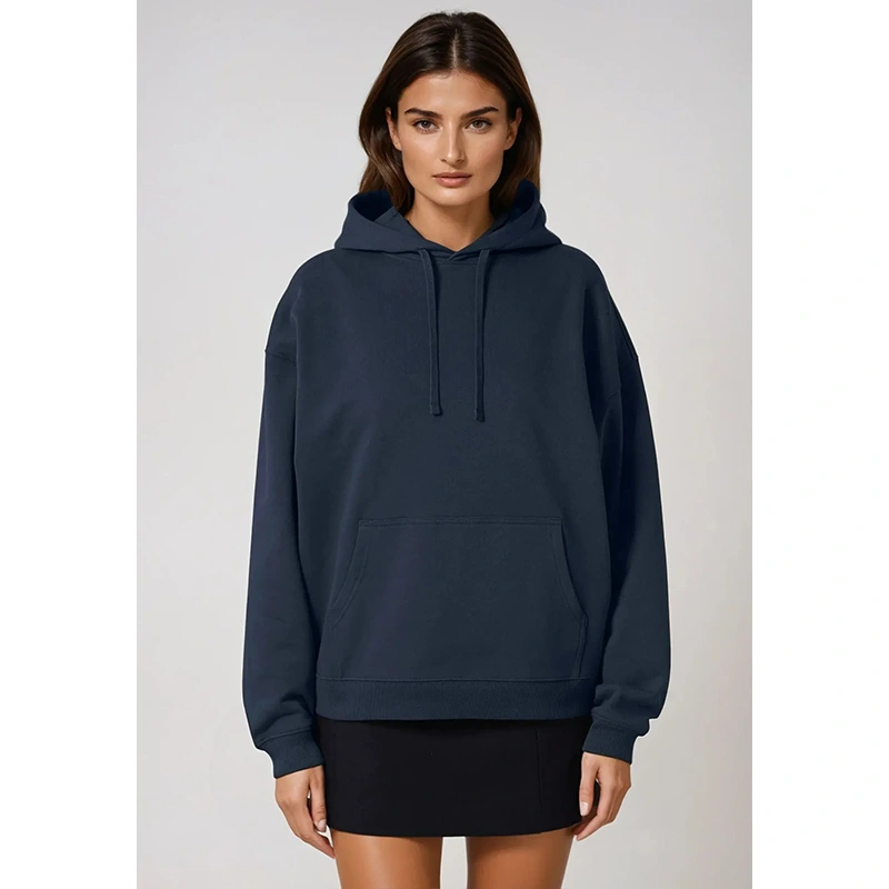 Mi Amor Blue Hoodie - Image 2