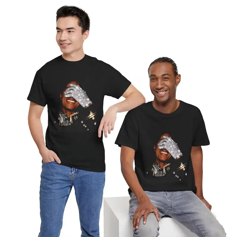 Michael Jackson Glove Graphic T-Shirt - Image 3
