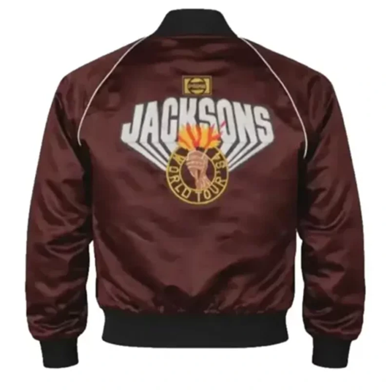 Michael Jackson The Jacksons Brown Victory Tour Jacket - Image 2