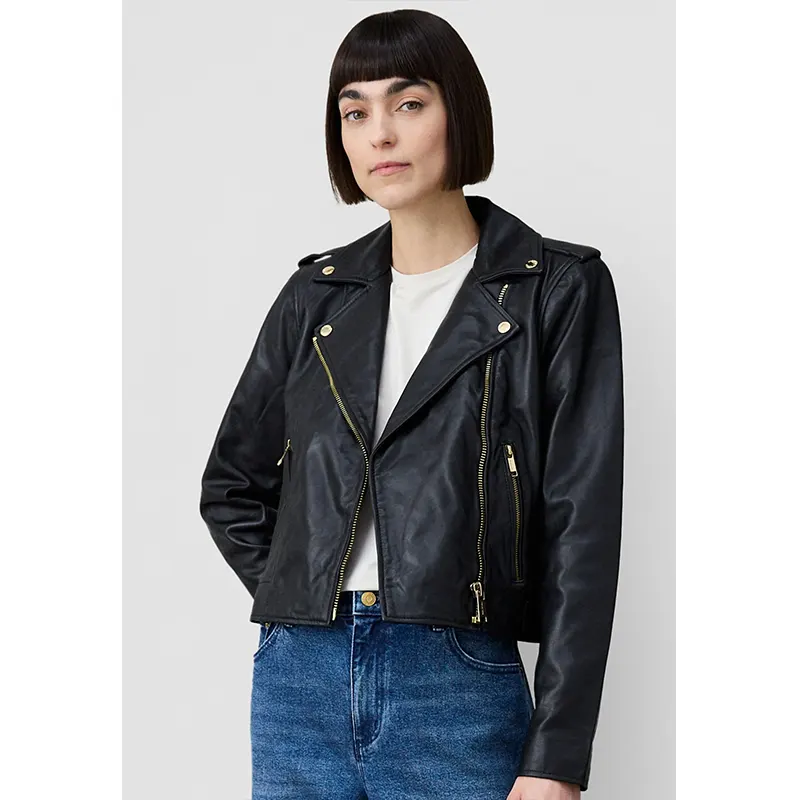 Michael Kors Leather Jacket - Image 2