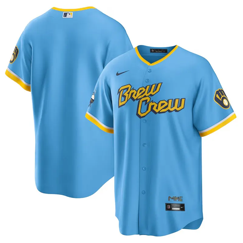 Milwaukee Brewers City Connect Nike Mens Mlb T-Shirt