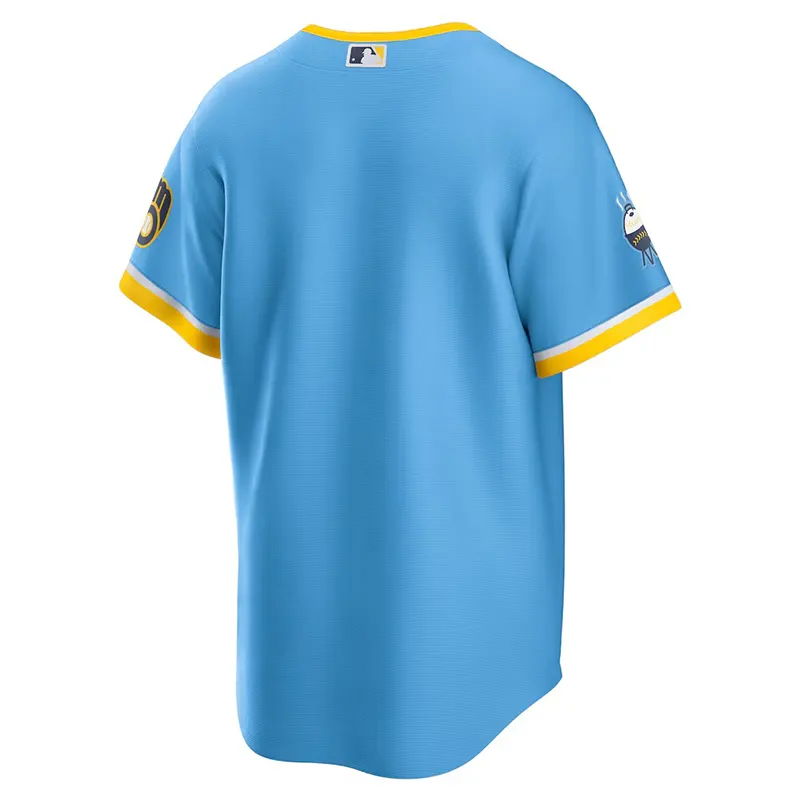 Milwaukee Brewers City Connect Nike Mens Mlb T-Shirt - Image 3