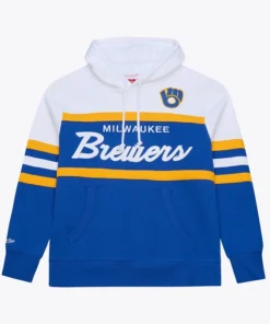 Milwaukee Brewers Royal Head Coach Hoodie