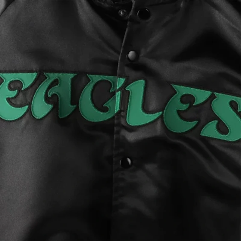 Mitchell & Ness Philadelphia Eagles Satin Jacket - Image 4