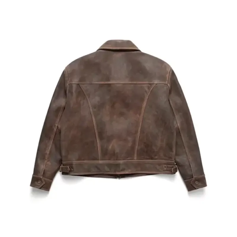 Mutimer Leather Jacket - Image 2