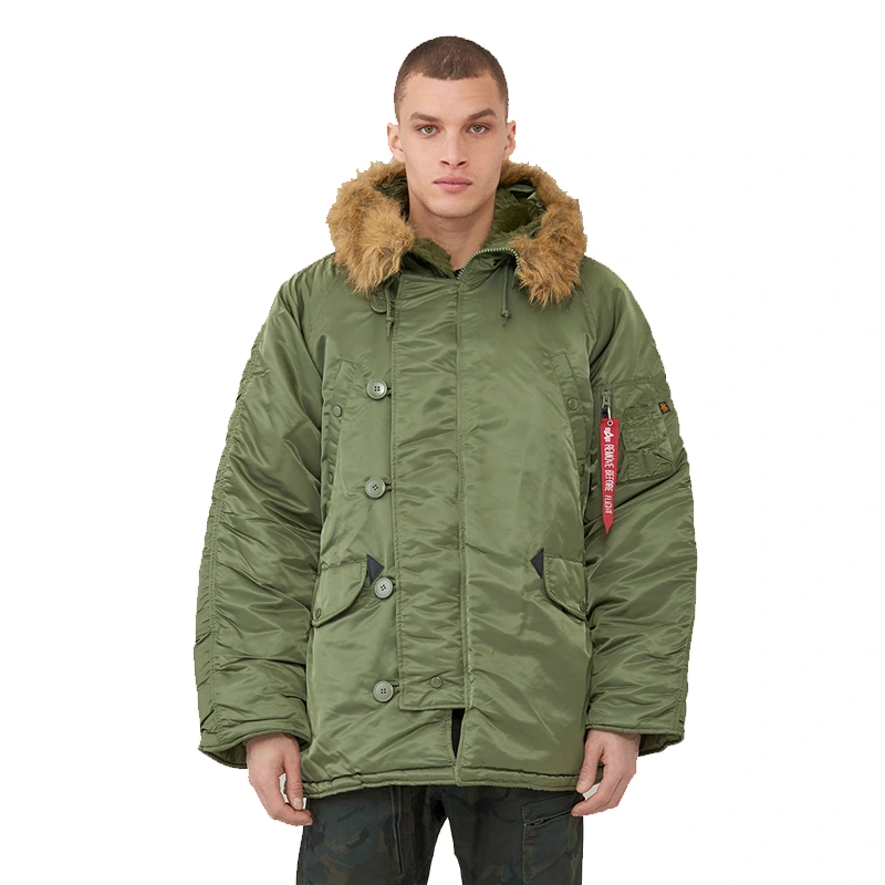 N3B Green Parka Jacket