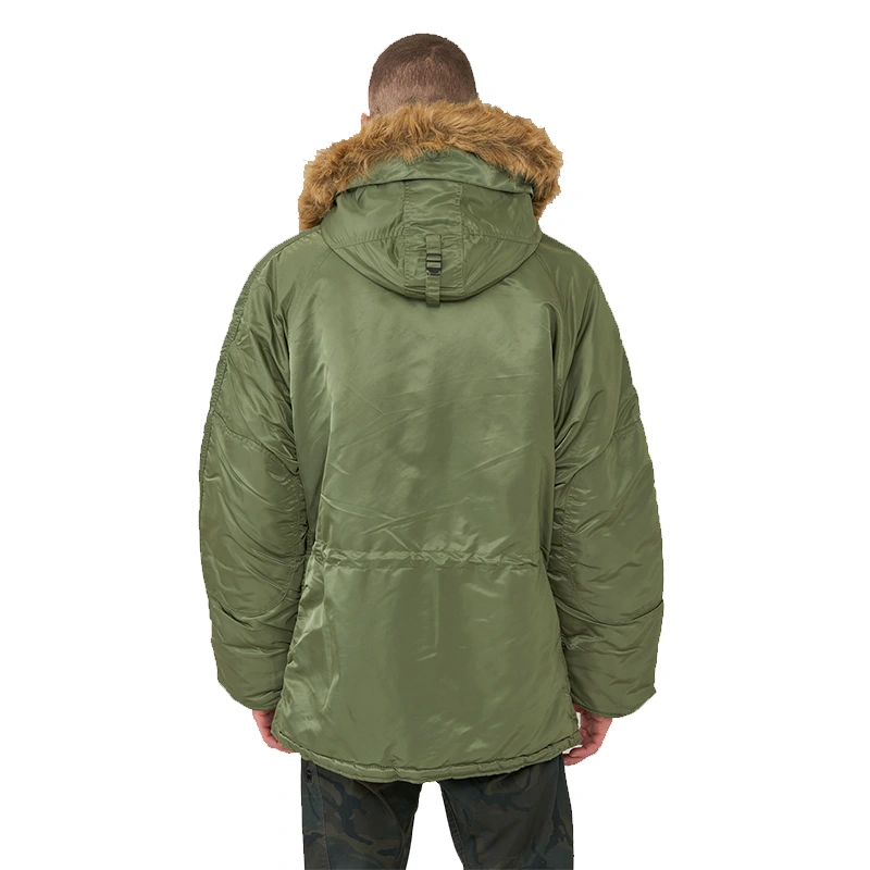 N3B Green Parka Jacket - Image 2