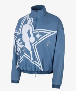 NBA All-Star 2026 Game Nike Light Blue Jacket