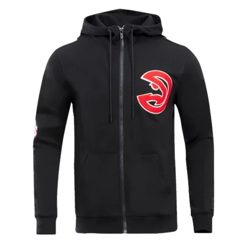 NBA Atlanta Hawks Classic Chenille Men’s Full ZIP Hoodie