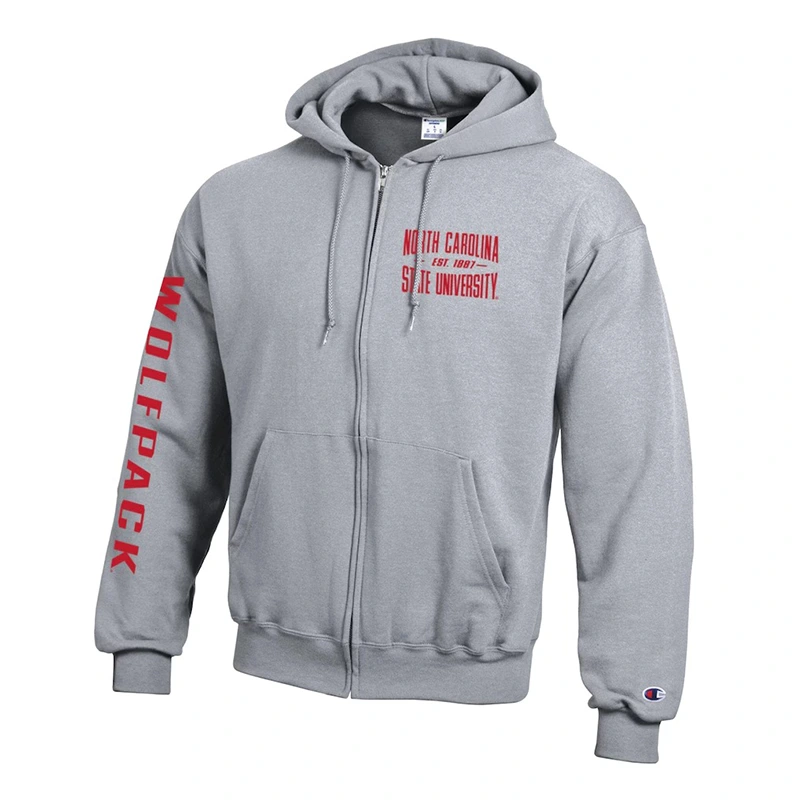 NC State Wolfpack Champion Varsity Powerblend Hoodie - Image 2