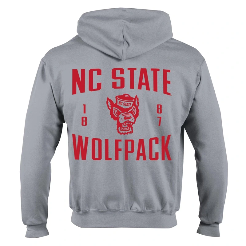 NC State Wolfpack Champion Varsity Powerblend Hoodie - Image 3